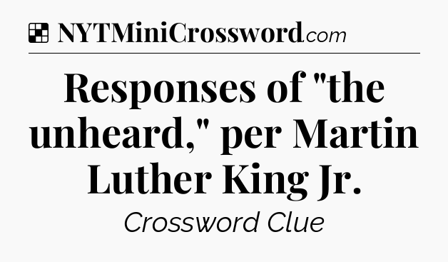 Solution: Responses of 