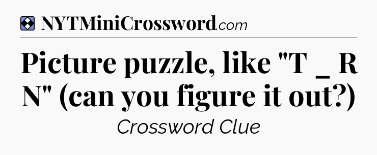 Solution: Picture puzzle, like 