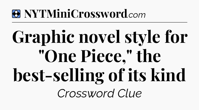 Solution: Graphic novel style for 