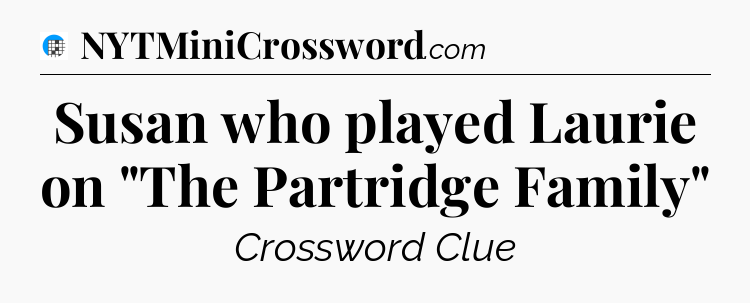 Susan who played Laurie on 