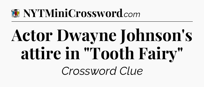 Actor Dwayne Johnson's attire in 