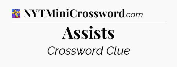 Assists Codycross