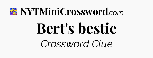 Bert's bestie Codycross