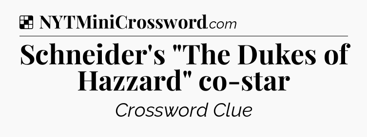 Solution: Schneider's 