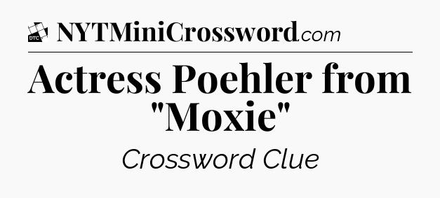 Actress Poehler from 