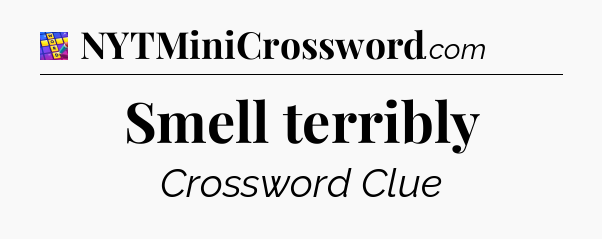 Smell terribly Codycross