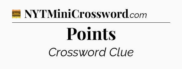 Points - Eugene Sheffer Crossword