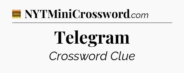 Telegram - Eugene Sheffer Crossword