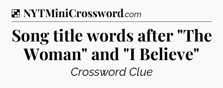 Solution: Song title words after 