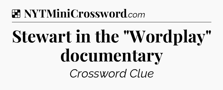 Solution: Stewart in the 