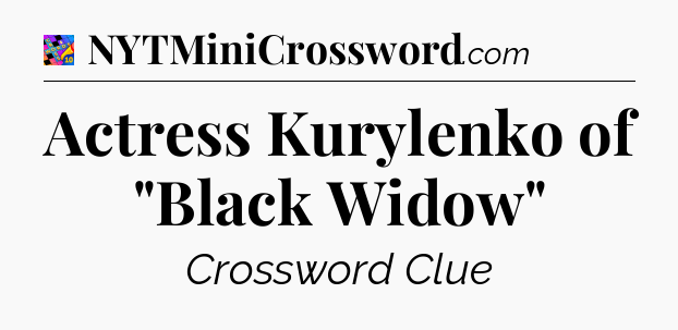 Actress Kurylenko of 