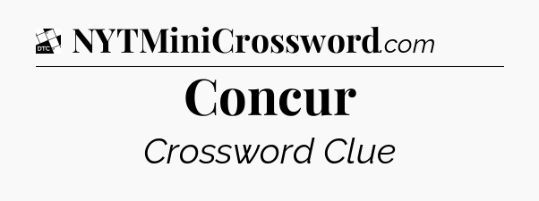 Concur - Daily Themed Mini Crossword
