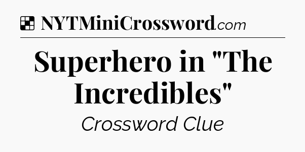 Solution: Superhero in 