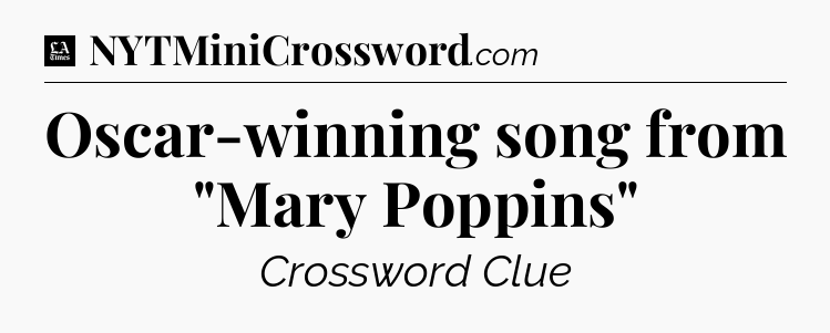 Oscar-winning song from 