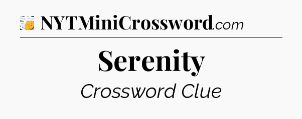 Serenity 7 Little Words