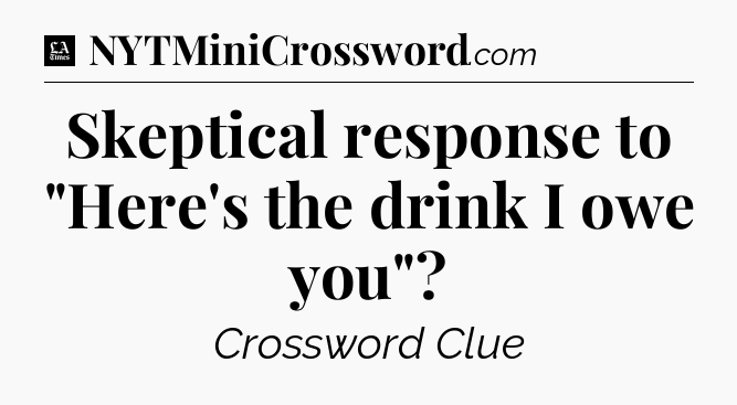 Skeptical response to 