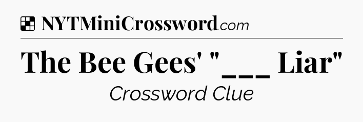 Solution: The Bee Gees' 