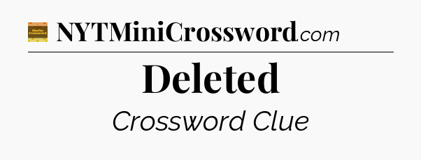 Deleted crossword clue Eugene Sheffer
