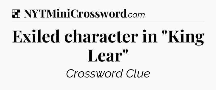 Solution: Exiled character in 