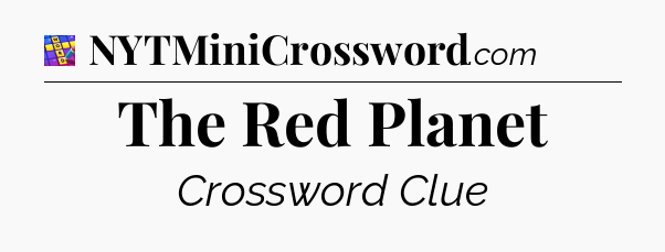 The Red Planet Codycross