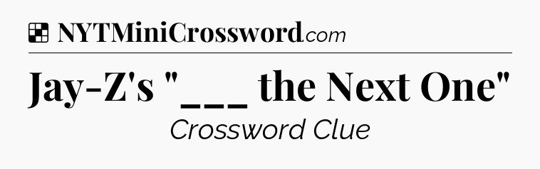 Solution: Jay-Z's 