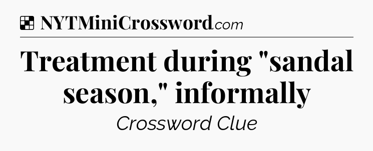 Solution: Treatment during 