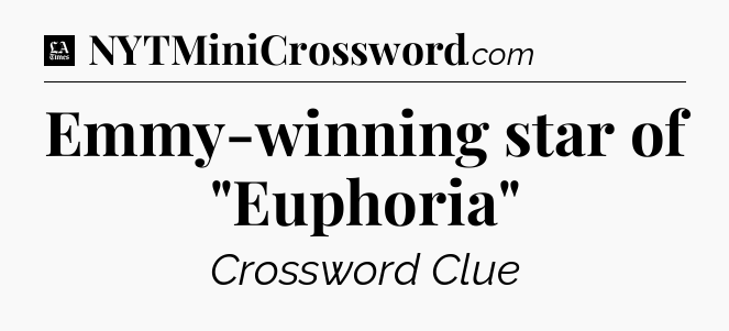 Emmy-winning star of 