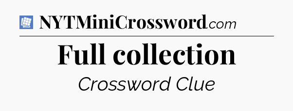 Full collection Puzzle Page Crossword Clue