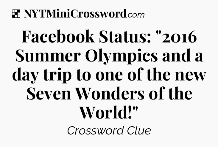 Solution: Facebook Status: 