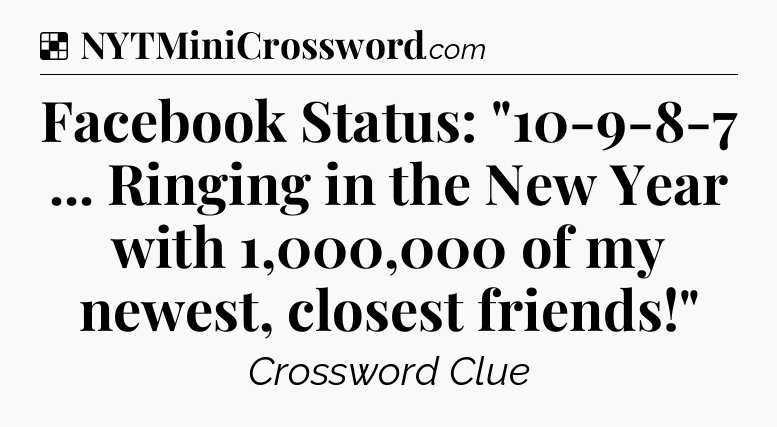 Solution: Facebook Status: 