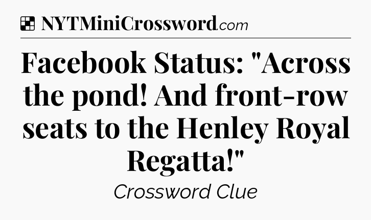 Solution: Facebook Status: 