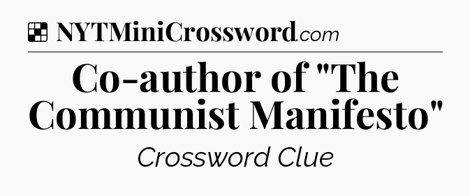 Solution: Co-author of 