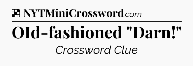 Solution: OId-fashioned 