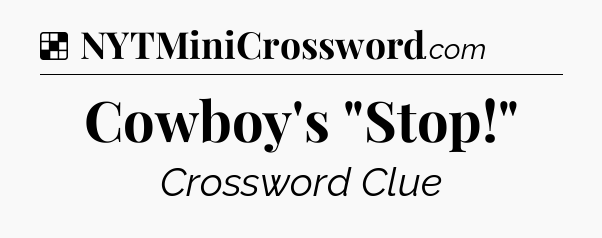 Solution: Cowboy's 
