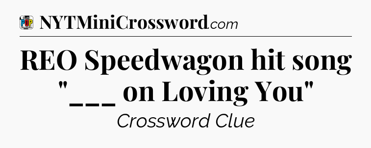 REO Speedwagon hit song 