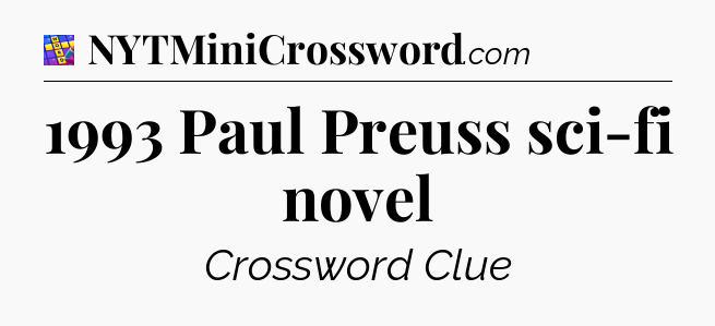 1993 Paul Preuss sci-fi novel Codycross