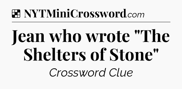 Solution: Jean who wrote 