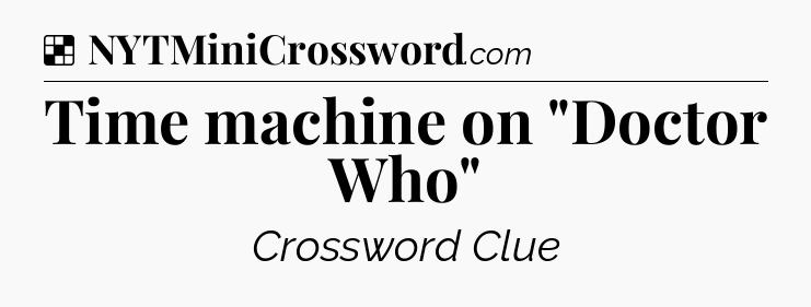 Solution: Time machine on 