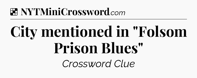 Solution: City mentioned in 