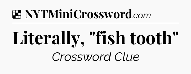 Solution: Literally, 