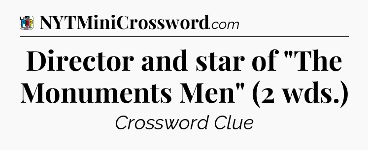 Director and star of 