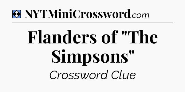 Solution: Flanders of 