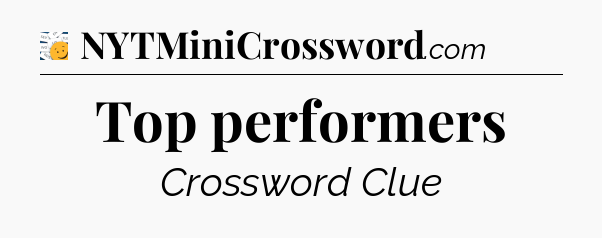 Top performers - 7 Little Words