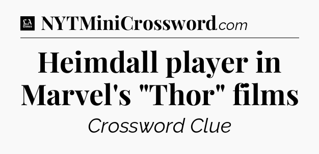 Heimdall player in Marvel's 