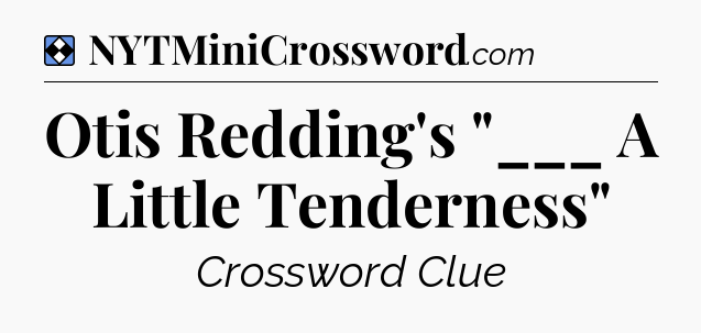 Solution: Otis Redding's 
