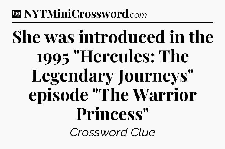 She was introduced in the 1995 