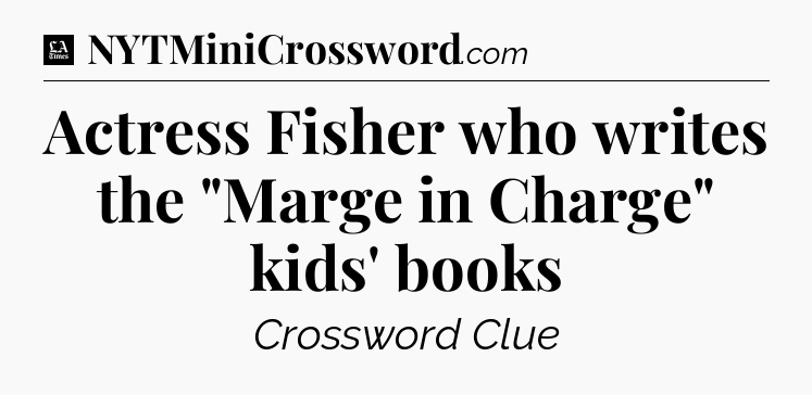 Actress Fisher who writes the 