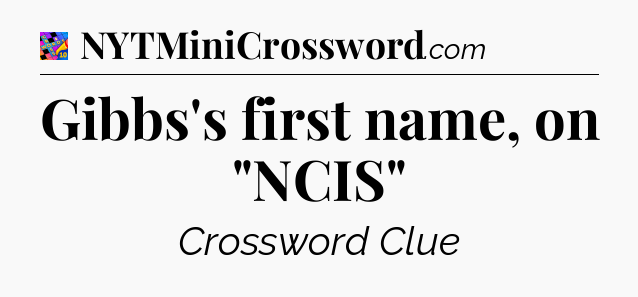 Gibbs's first name, on 