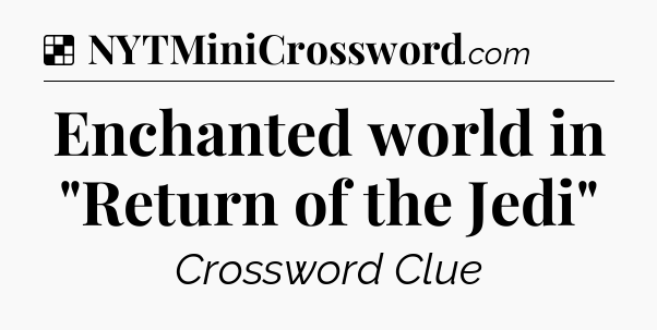 Solution: Enchanted world in 