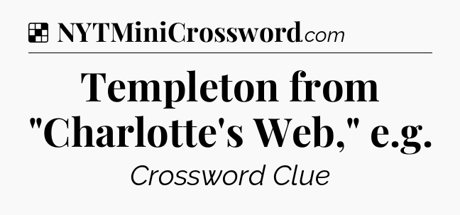 Solution: Templeton from 